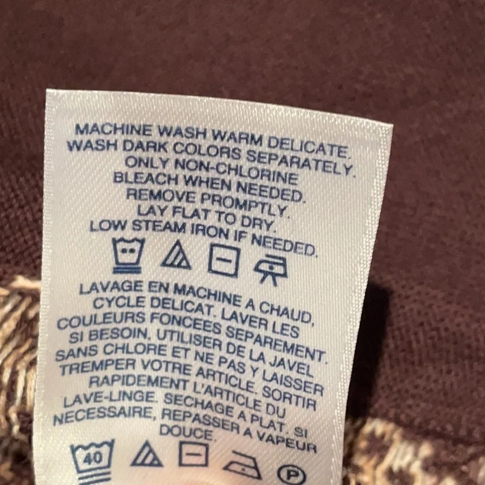 LAND’S END 100% Soft Cotton Open Midi Cardigan With Pockets - Picture 10 of 12